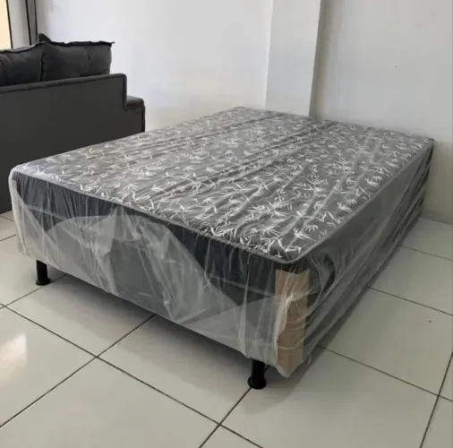 Cama box espuma selada 10 cm espuma 