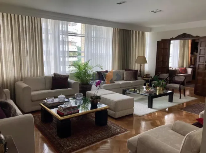 Apartamento com 275 m² em Higienópolis para venda ou locação