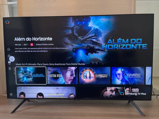 Smart TV Samsung 4K 55 pol Único Dono!