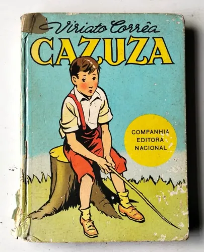 Livro Infantil Antigo - Cazuza (Viriato Corrêa) - Com Avaria - 1970