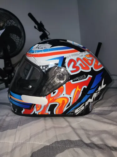 Capacete SMK Stellar Graffiti - Moto