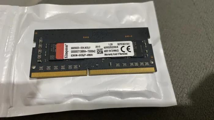 MEMÓRIA RAM 8GB KINGSTON DDR4 NOTEBOOK