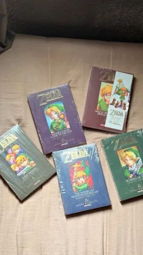 Coleção Completa Mangás The Legend Of Zelda