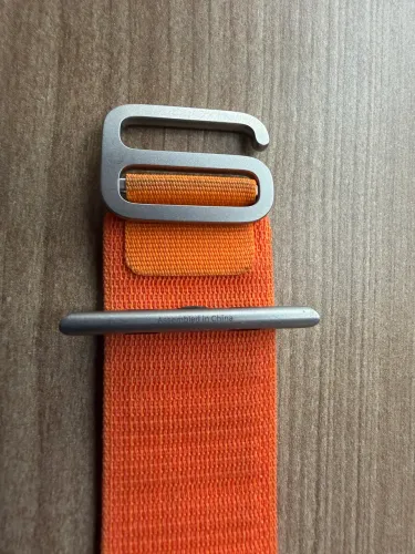 Pulseira Apple Watch Ultra laranja em estado de nova