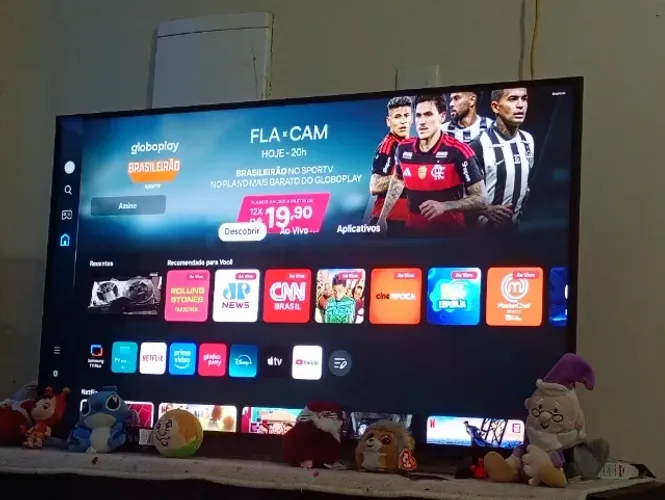 TV Samsung QLed + Controle Xbox s/ fio novos
