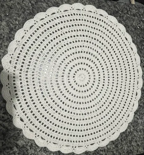 Toalhas de mesa crochê 