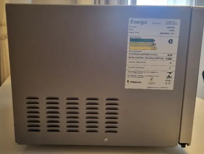 Micro-ondas Consul Espelhado 32L 220V (CMS46AR) - Semimovo / Muito Pouco Uso