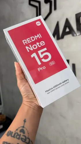 Redmi Note 15 Pro 5G Black - 256GB/8RAM (Lacrado)