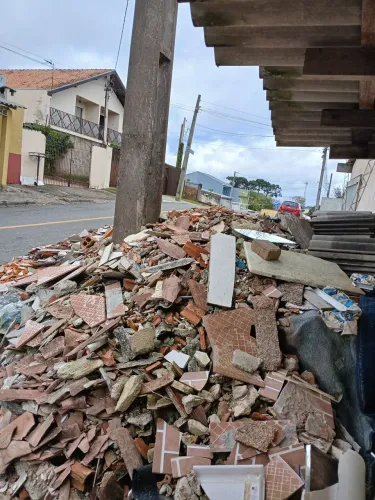 Doação de entulho pra aterro