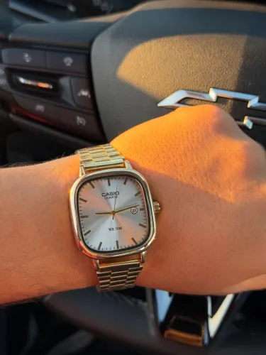 Cássio vintage GOLD Relógio unissex