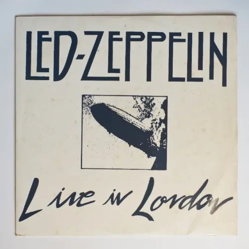 Lp disco vinil - Led Zeppeling - Live in London