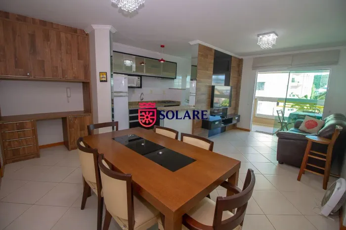 Apartamento 02 dormitórios com ar condicionado para 6 pessoas