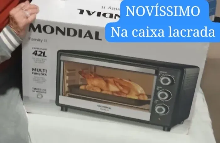 Forno Elétrico Mondial 42 Litros, Lacrado, Nunca Usado