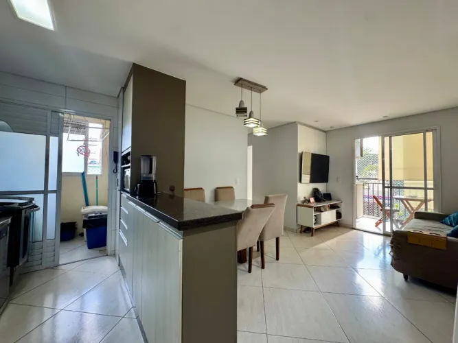 Apartamento para venda em Vila Antonieta com 3 quartos, sendo 1 suíte, 63m²