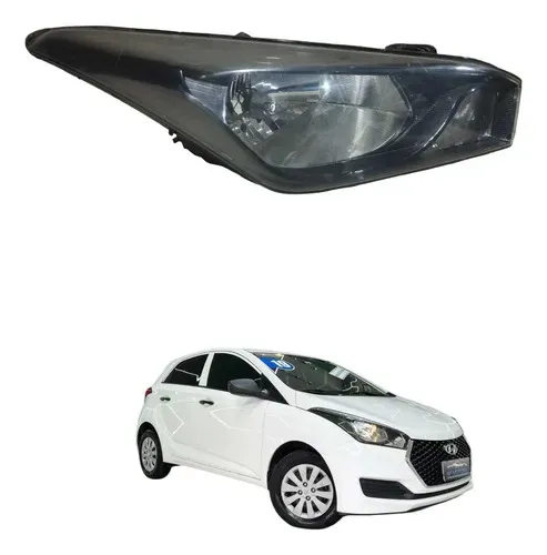 Farol Direito Hyundai Hb20 1.0 2013 A 2019 Direito/passageiro