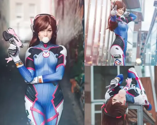 Cosplay D.Va Overwatch