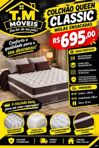 COLCHÃO A PREÇO DE FÁBRICA