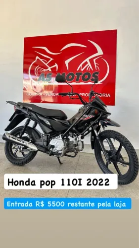 Vendo Honda pop 110i - ano 2022
