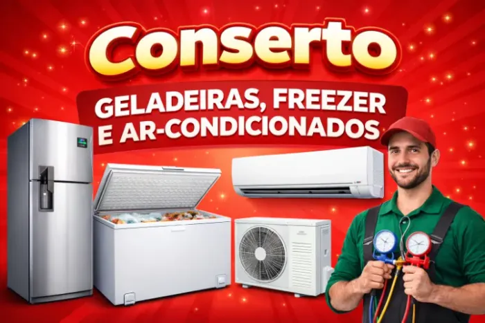 Conserto de Geladeira Freezer e Ar-condicionado 