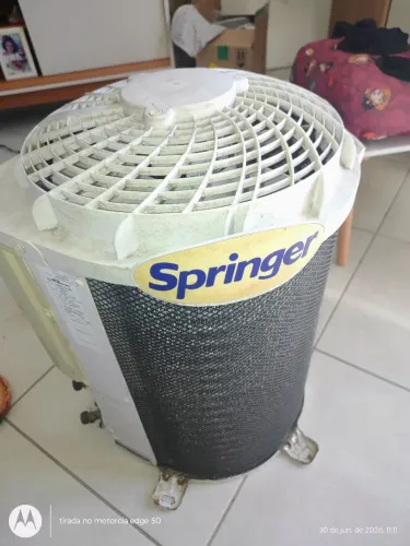 Ar-condicionado 12mil BTUS springer