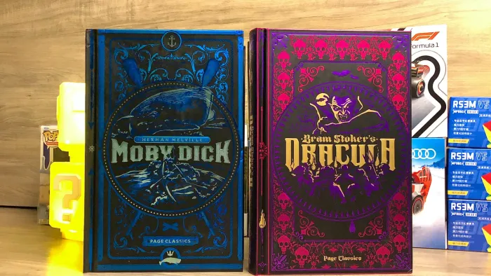 Drácula + Moby Dick / Livros Capa Dura em Inglês / Envio Rápido Correios