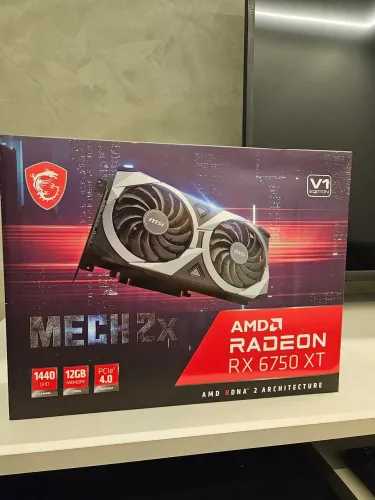 Placa AMD Radeon RX6750 XT 12 GB MSI Mech