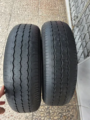 2 pneus 205/75/16 C pneus para van de carga 