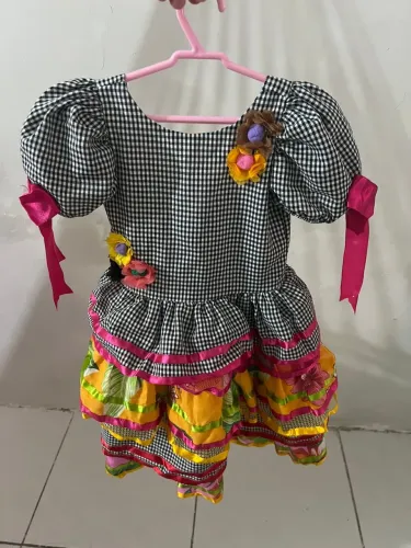 Vestido de quadrilha 