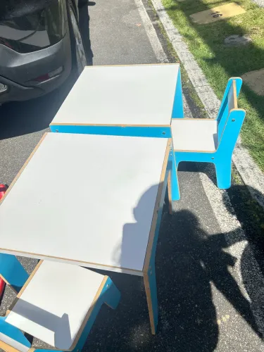 Kit mesa e cadeira infantil