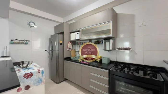 Apartamento Vista Mar em Mongaguá | 2 Quartos (1 Suíte) | 78m² | Mobiliado | Lazer Complet
