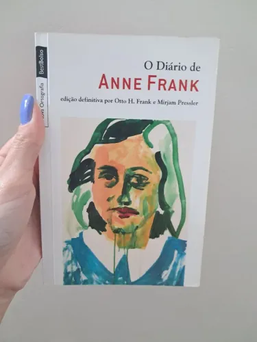 Livro "O Diário de Anne Frank"