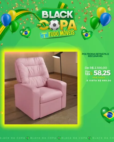Poltrona reclinável