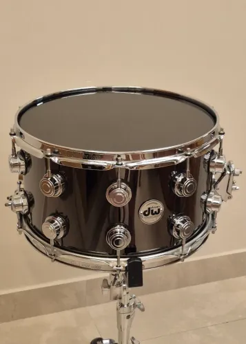 Caixa DW Collector's Series 14" x 8" - Black Nickel over Brass