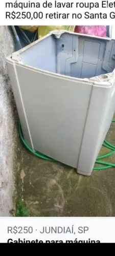 Gabinete de máquina de lavar roupa Eletrolux turbo 11kilos 