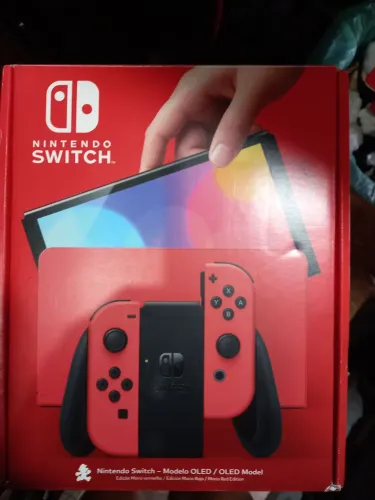 Nintendo Switch Oled novo Desbloqueado Ed Limitada Mario Bros
