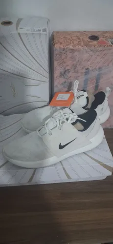 Tenis nike 43 branco de colecionador