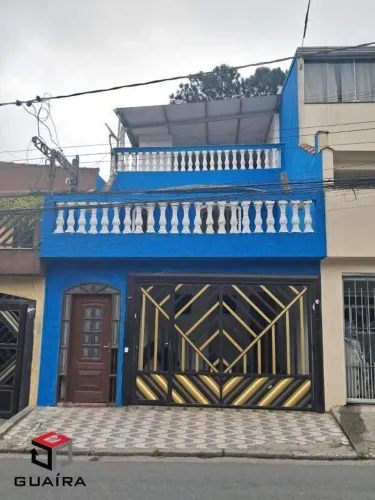 Sobrado a venda 410m², 5 quartos, 1 vaga. Dos casas- São Bernardo.