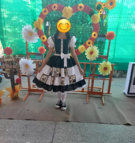 Vestido junino infantil