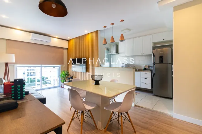 Vendo apartamento mobiliado em Alphaville - Edifício Beat