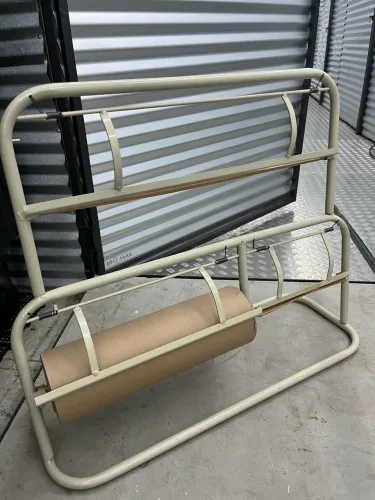 Suporte bobina papel embalagens