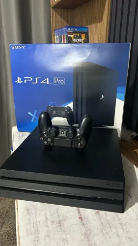 PlayStation 4 Pro 1TB - Completo Revisado HD Novo