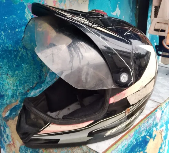 Capacete estilo moto Cross 
