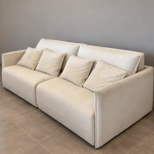 Sofá Minimalista - Antes do envio faremos a higienização