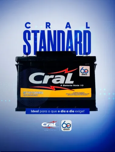 Baterias cral standard 60ah novas 