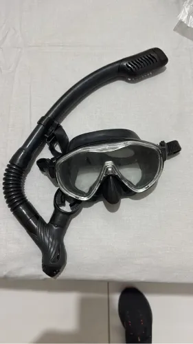 Snorkel de silicone profissional 