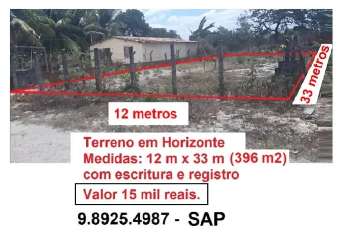 Terreno em Horizonte CE