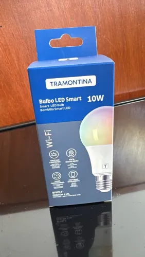 Lâmpada Inteligente Tramontina Wi-Fi - Controle por Celular e Alexa