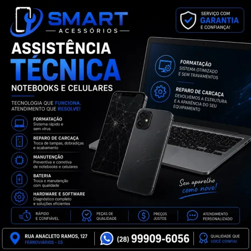Assistencia tecnica celulares e informatica
