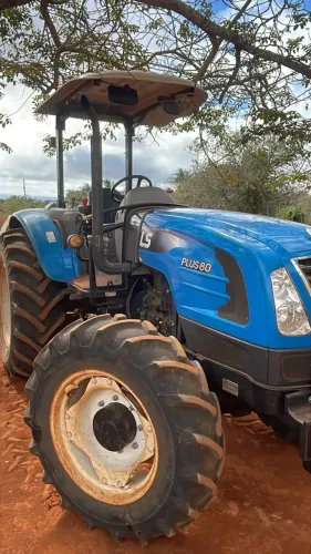 Trator LS Tractor Plus 80 ROPS ano 2025