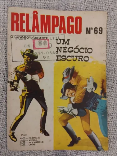 RELÂMPAGO, O COWBOY GALANTE n°69 (11/1977) EDITORA FADA DO LAR